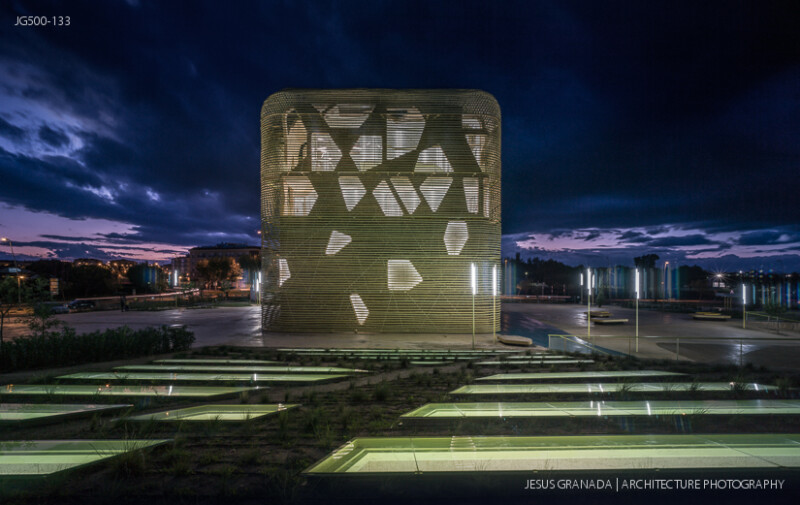 Vegas Altas Congress and Exhibition Center, Villanueva de la Serena (Spain). Pancorbo, De Villar, Chacón, Martín. Photograph by Jesús Granada.