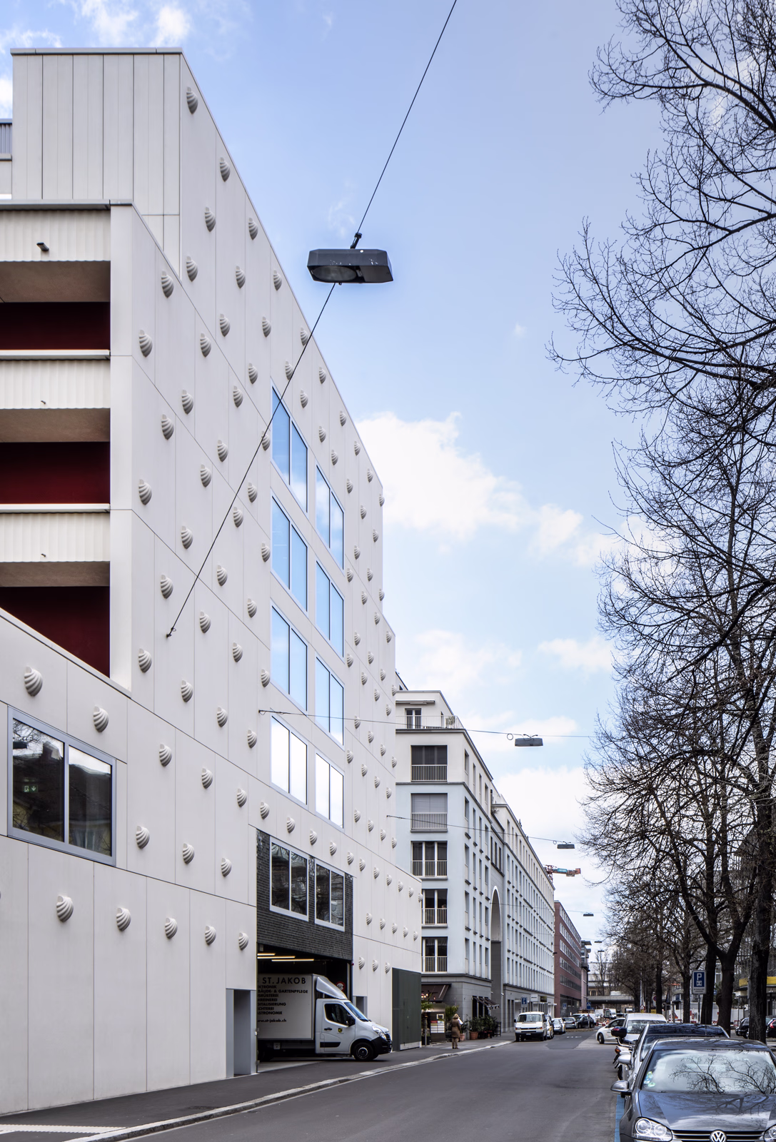 St Jakob Foundation in Zurich. Caruso St John. Switzerland. Photography by Jesús Granada.