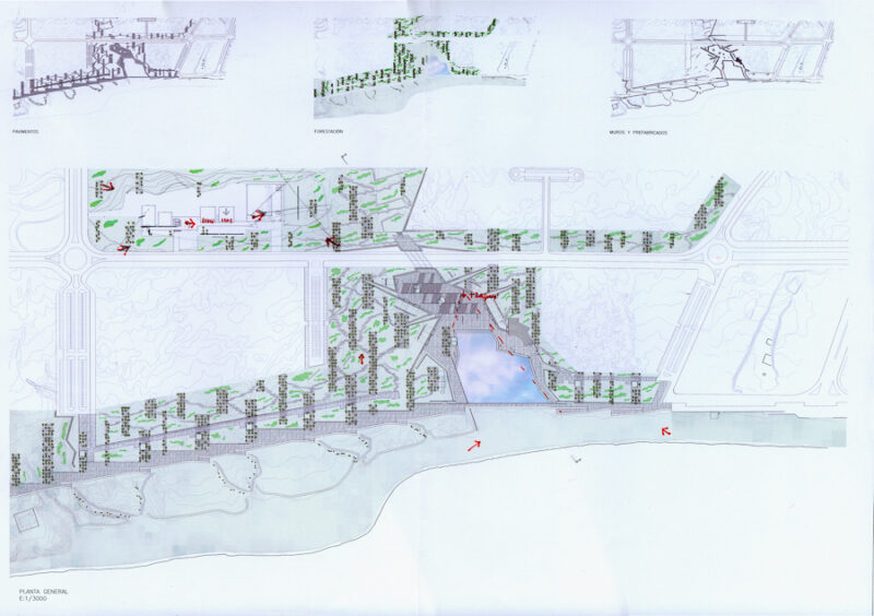 Plaza del Mar en el Toyo (Almería)