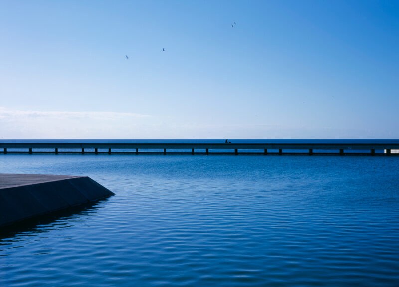Plaza del Mar en el Toyo (Almería)