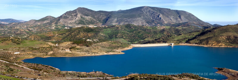 Paisaje de Canoas en Zahara de la Sierra (Cádiz)