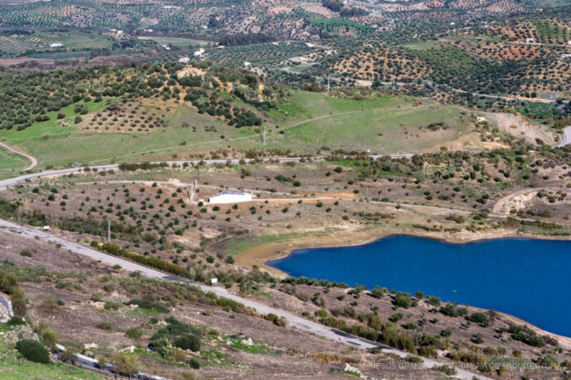 Paisaje de Canoas en Zahara de la Sierra (Cádiz)