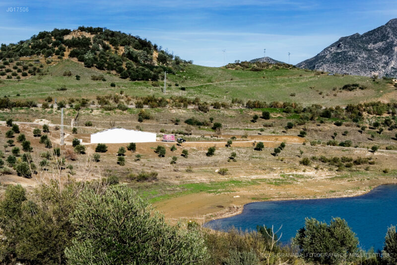 Paisaje de Canoas en Zahara de la Sierra (Cádiz)