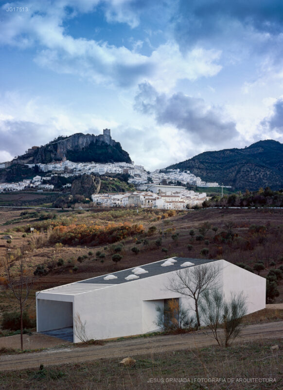 Paisaje de Canoas en Zahara de la Sierra (Cádiz)