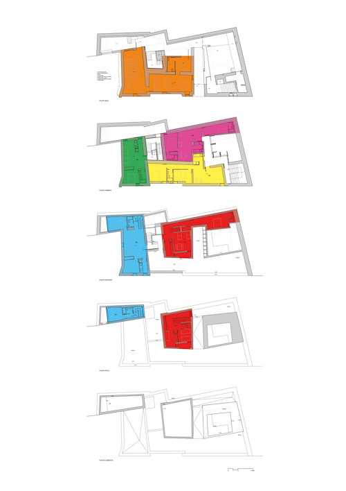 Rehabilitación de viviendas para realojo en Cádiz , Casa del Plátano