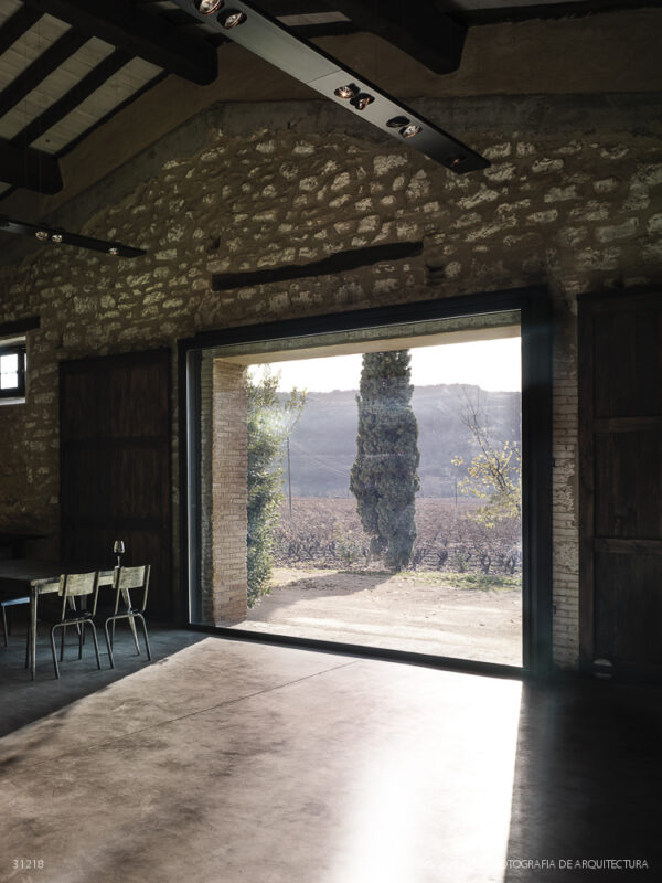 Sala de Catas y Zona de Recepción de las Bodegas Contino