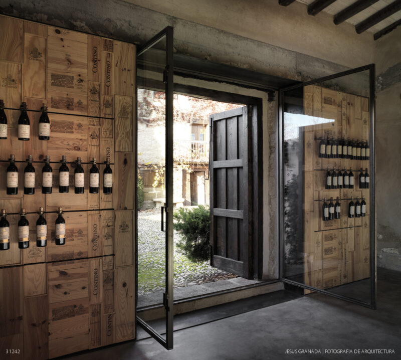 Sala de Catas y Zona de Recepción de las Bodegas Contino