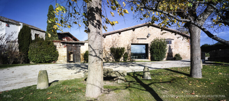 Sala de Catas y Zona de Recepción de las Bodegas Contino