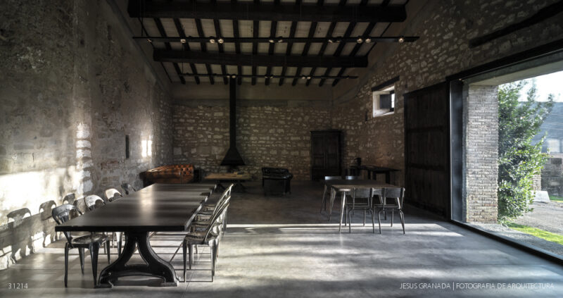 Sala de Catas y Zona de Recepción de las Bodegas Contino