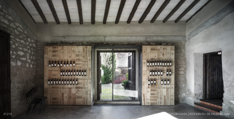 Sala de Catas y Zona de Recepción de las Bodegas Contino