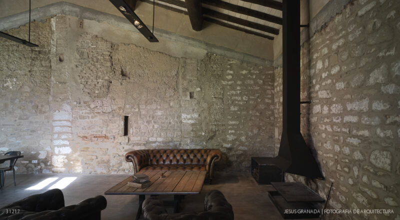 Sala de Catas y Zona de Recepción de las Bodegas Contino