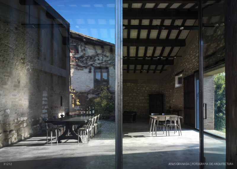 Sala de Catas y Zona de Recepción de las Bodegas Contino