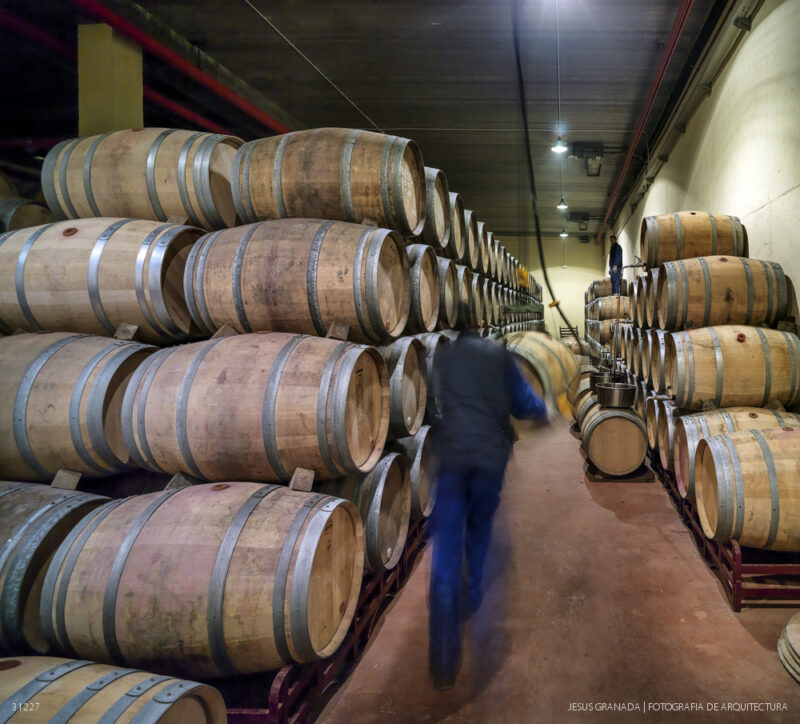 Sala de Catas y Zona de Recepción de las Bodegas Contino