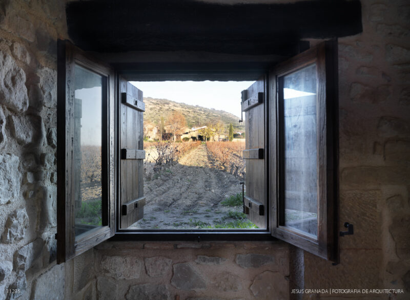 Sala de Catas y Zona de Recepción de las Bodegas Contino