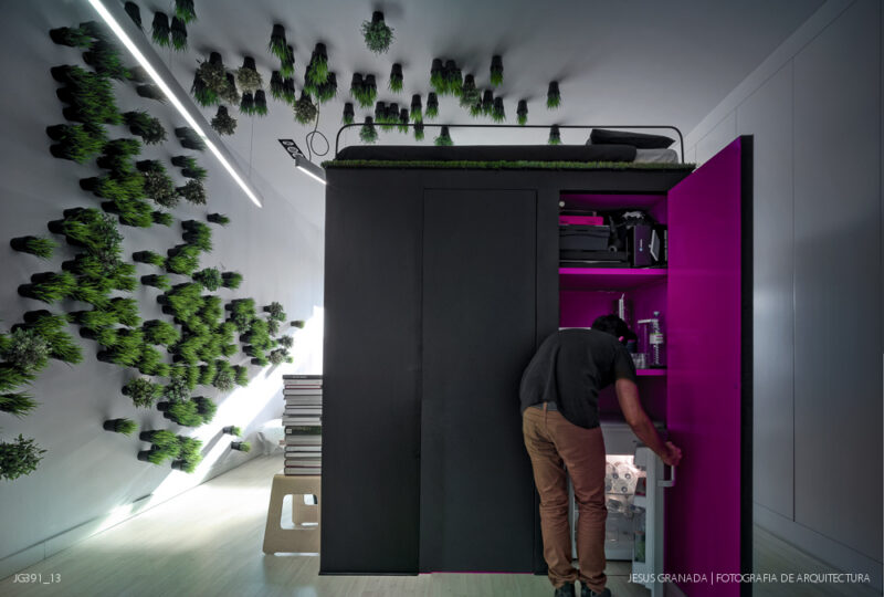 Estudio y vivienda de 45m2