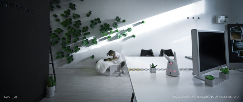 Estudio y vivienda de 45m2