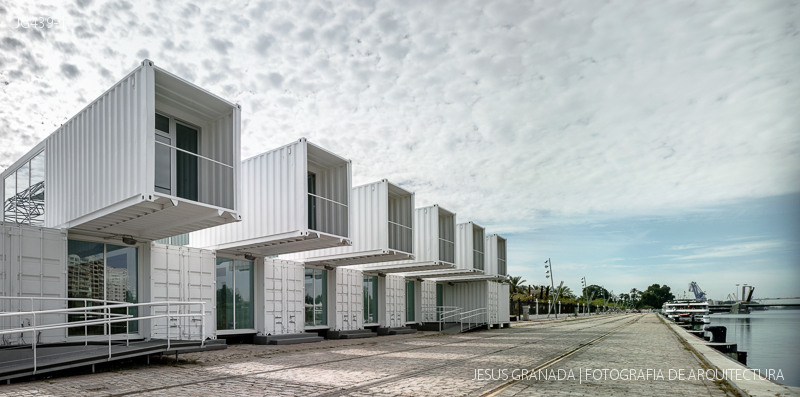 terminal de cruceros sevilla muelle delicias hombre de piedra contendores buro4 andalucia arquitectura jg439 1