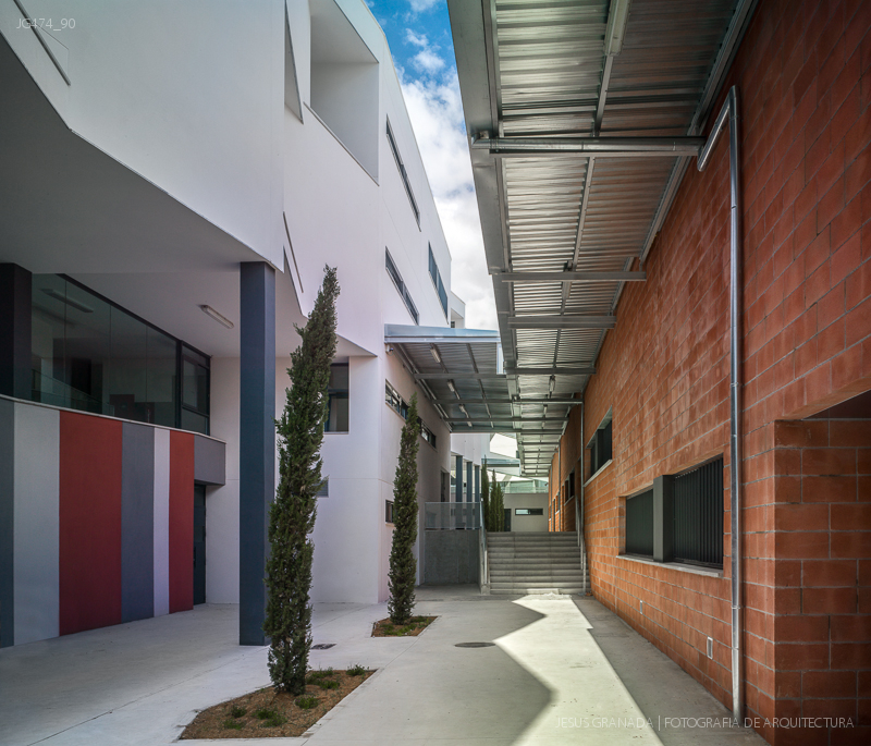 INSTITUTO ENSENANZA SECUNDARIA EMILIO CANALEJO CANCA CARRERO MONTILLA ARQUITECTOS JG474 90