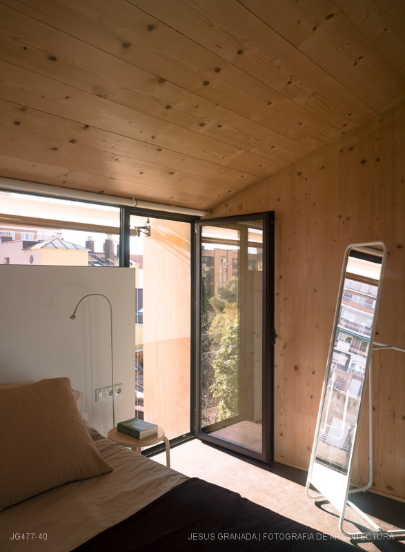 Casa de madera en el Retiro