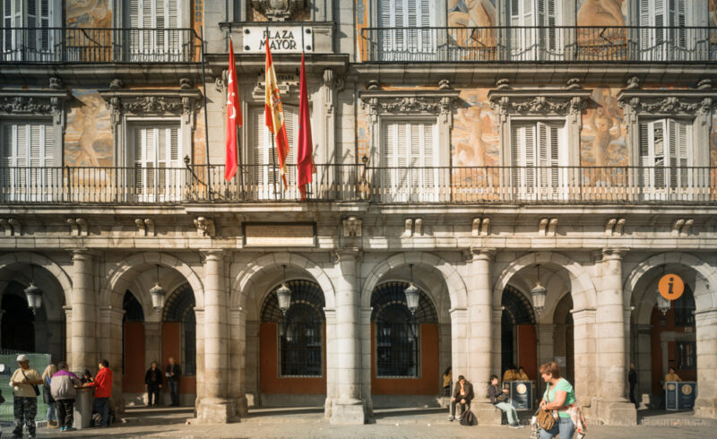 PLAZA MAYOR SANZ ARQUITECTOS TURISMO MADRID JG54266