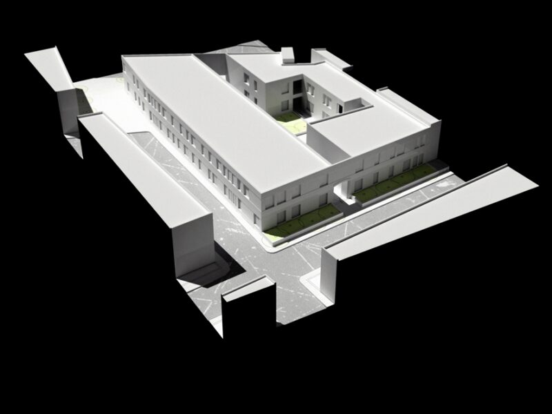 Viviendas sociales junto al cementerio de Chipiona