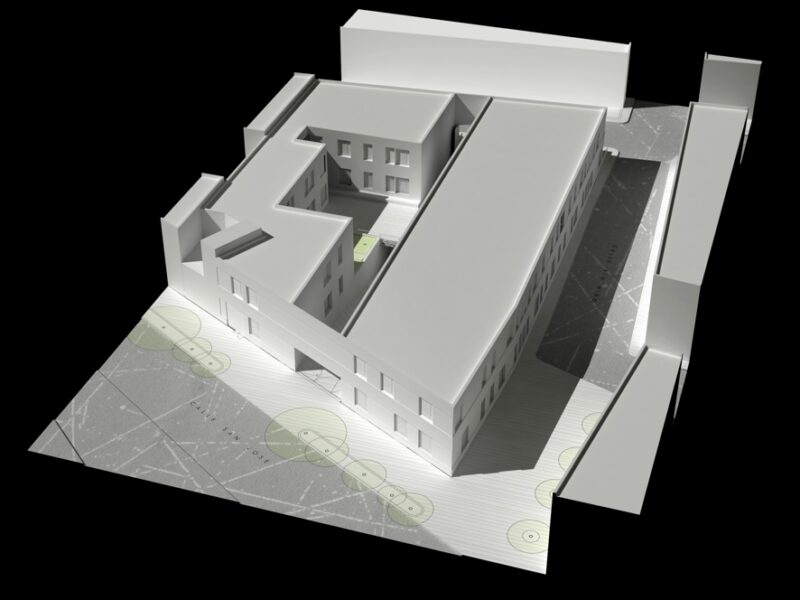 Viviendas sociales junto al cementerio de Chipiona