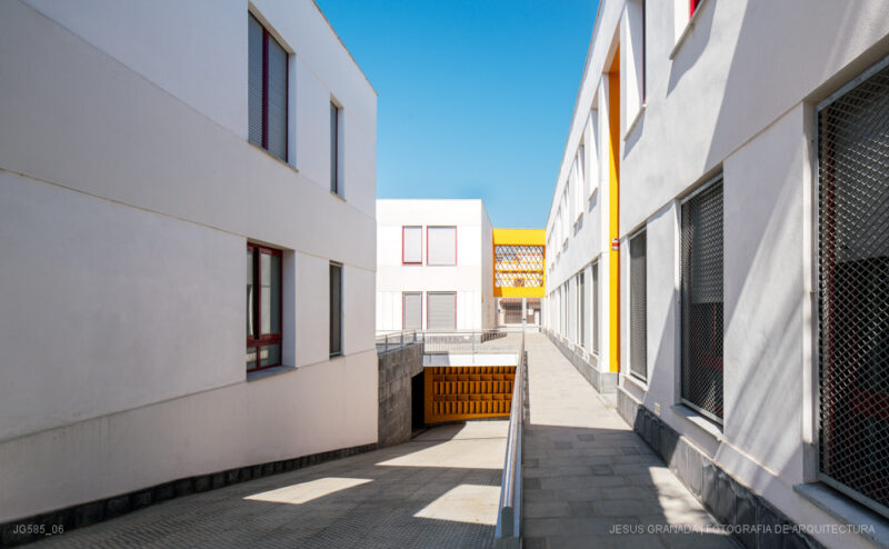 Viviendas sociales junto al cementerio de Chipiona