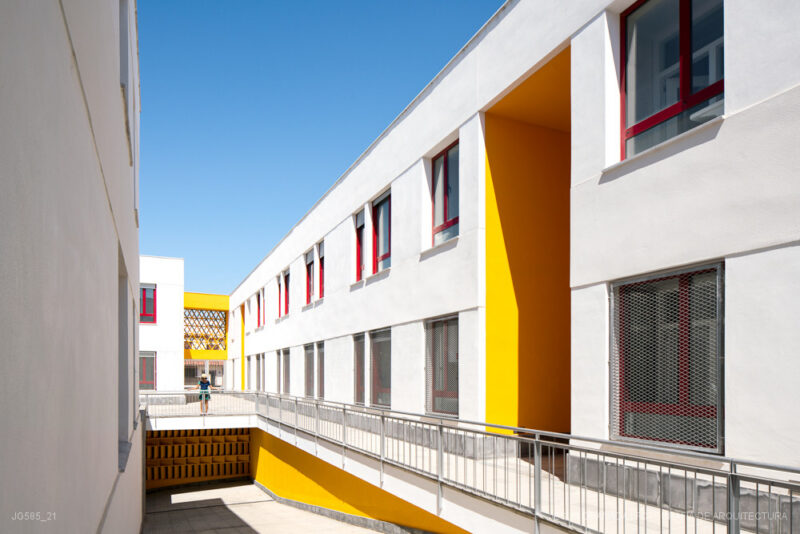 Viviendas sociales junto al cementerio de Chipiona