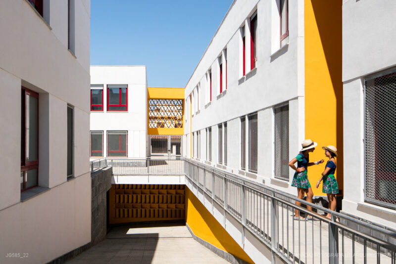 Viviendas sociales junto al cementerio de Chipiona