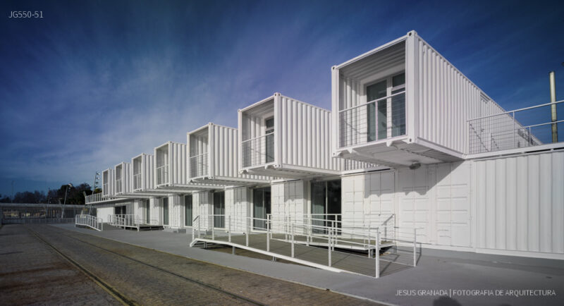 Terminal de cruceros del puerto de Sevilla