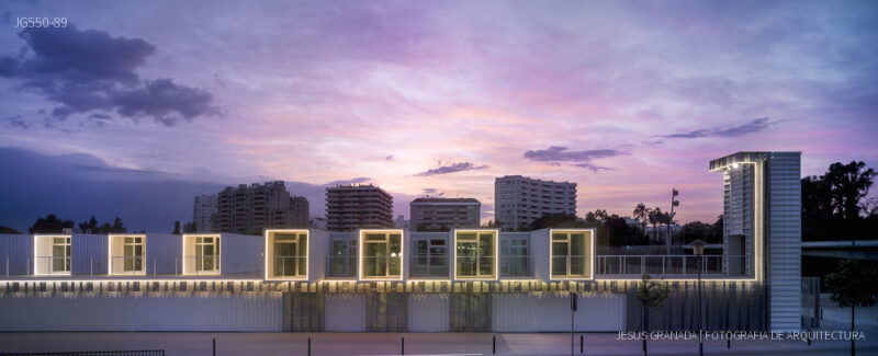 Terminal de cruceros del puerto de Sevilla