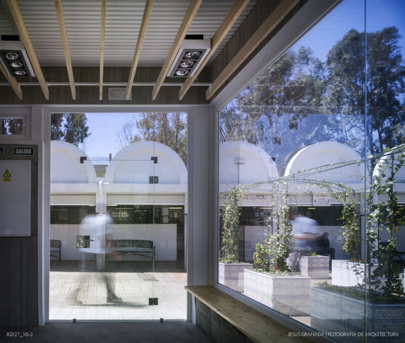 Churrería en el mercado de Melilla