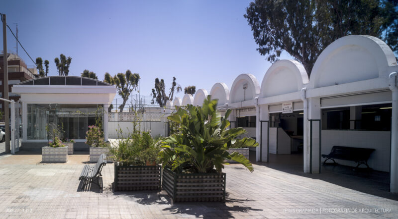 Churrería en el mercado de Melilla