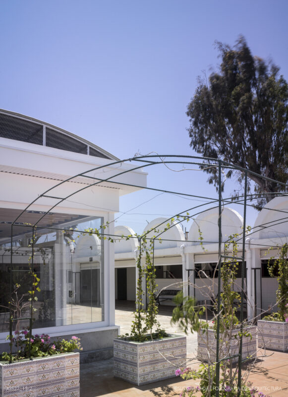 Churrería en el mercado de Melilla