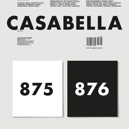 Revista Casebella número 875-876 - Caixaforum Sevilla