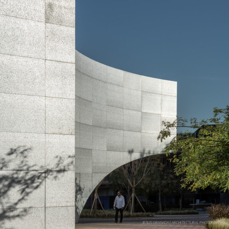 Caixaforum Sevilla. Marquesina de acceso.Detalle.