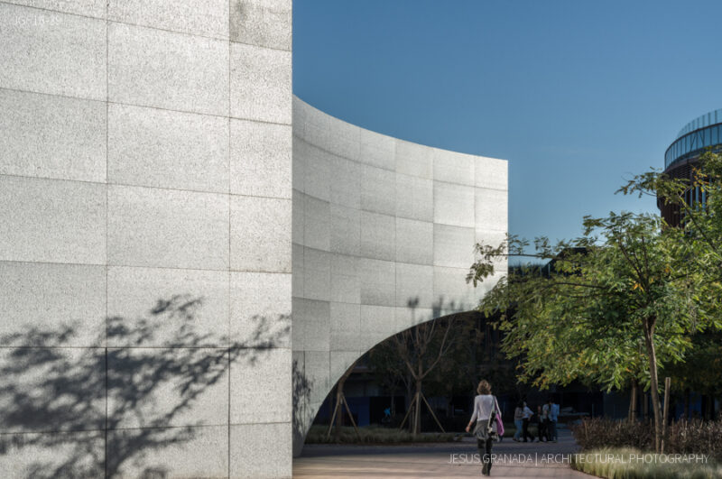 Caixaforum Sevilla. Marquesina de acceso. Detalle.