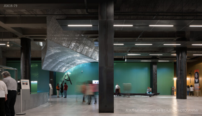 Caixaforum Sevilla. Interior.