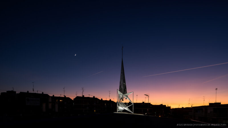 Campanario de la Parroquia de Nuestra Señora del Pilar de Campamento