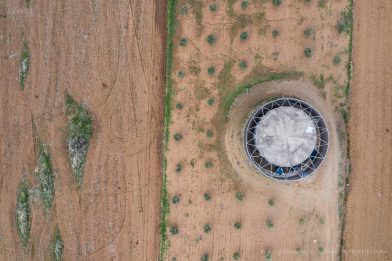 Depósito de agua en Palomas