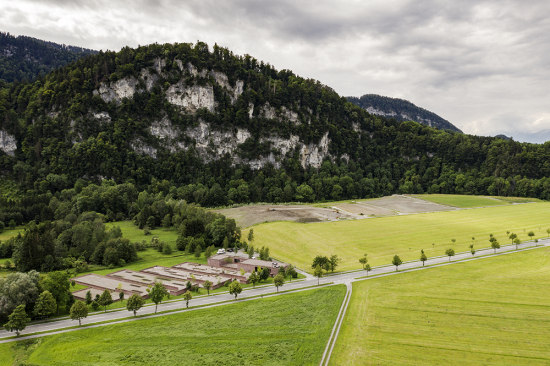 Cementerio Islámico en Altach, Vorarlberg, Austria.