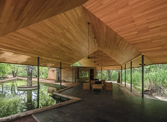 Hotel en Habarana, Sri Lanka.