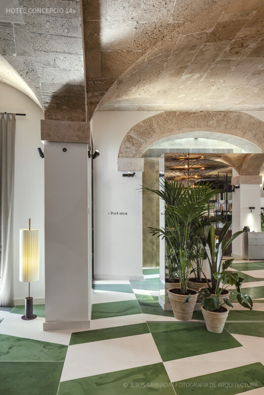 Hotel Concepció en Palma de Mallorca, España.
