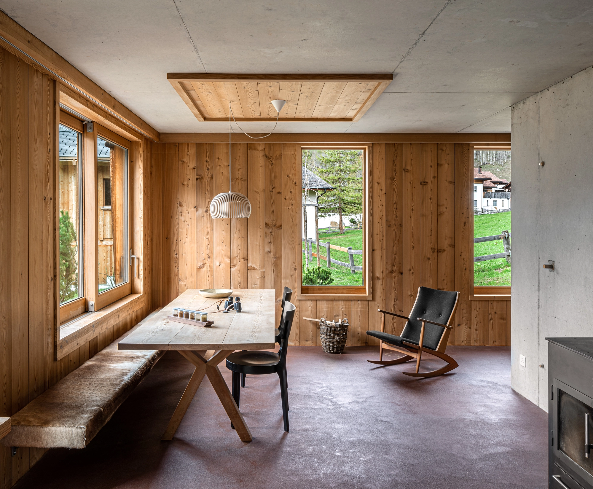 Casa Girsberger, Münster-Geschinen, Suiza  |  Gion Caminada, arquitecto
