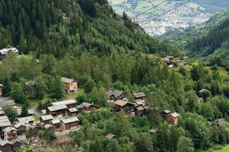 Casa Walpen , Blatten bei Naters, Suiza 