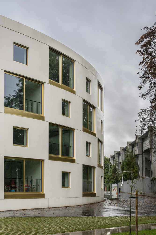 Centro residencial para mayores GZA, Amberes, Bélgica  |  Xavieer de Geyter, arquitecto