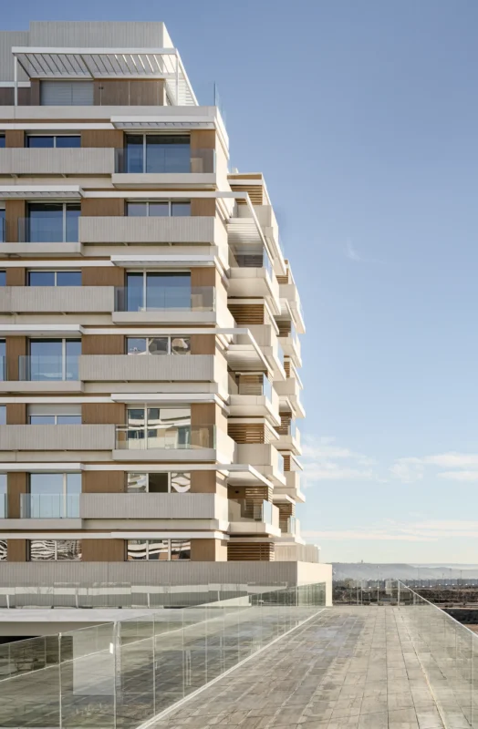 JG929-08s Conjunto residencial en Valdebebas, Madrid, España.