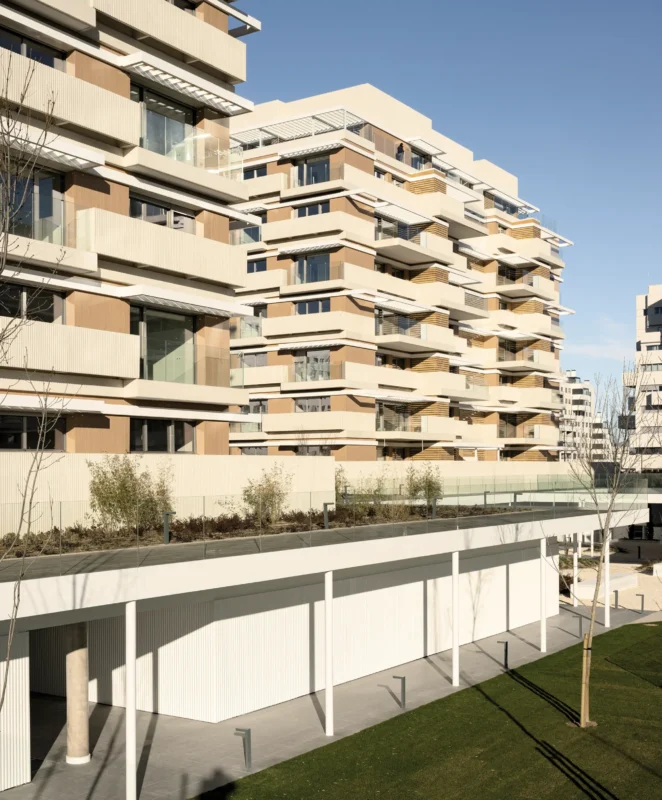 JG929-10s Conjunto residencial en Valdebebas, Madrid, España.