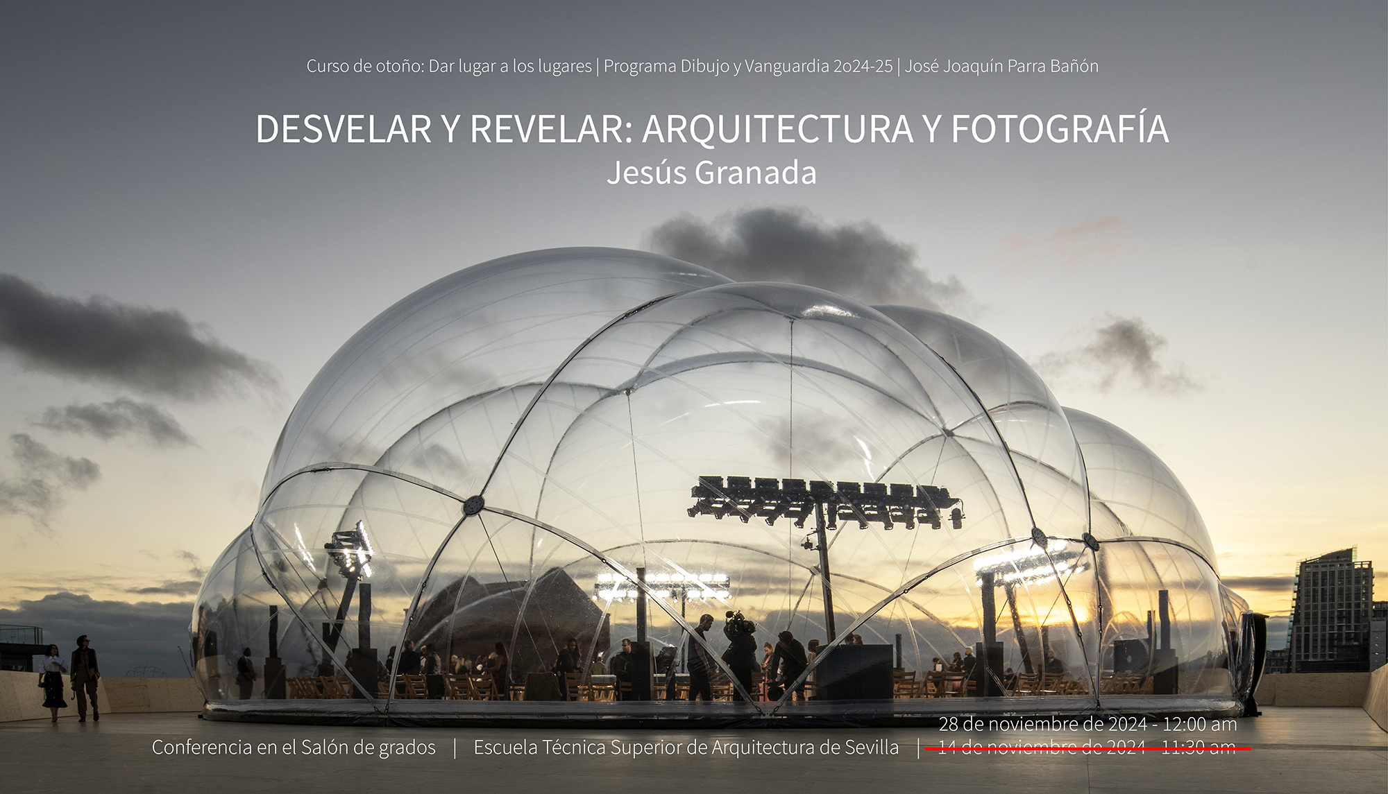 Desvelar y revelar: arquitectura y fotografía.