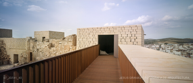 Intervención en el Castillo de Baena